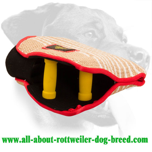 Order Jute Rottweiler Bite Builder Padded Handles