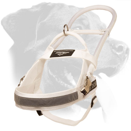 White Nylon Pet Harness